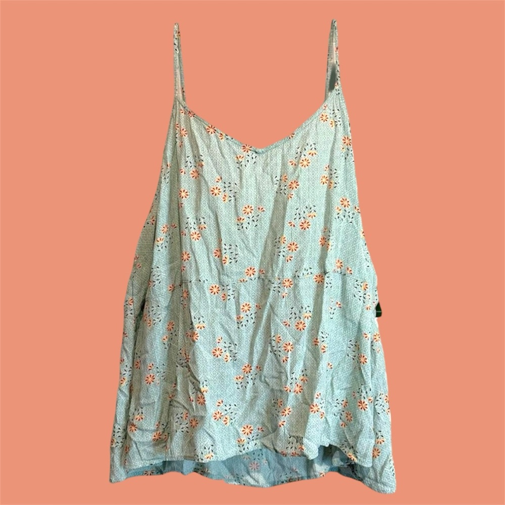 Women’s summer boho Floral Patterned tank top